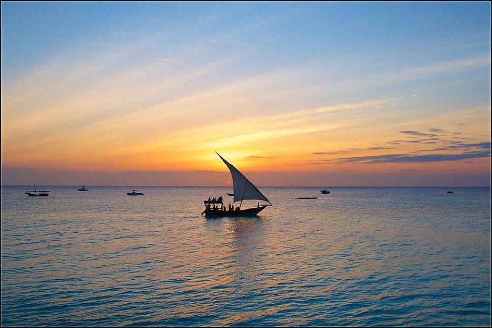 Stone town sunset dhow cruise