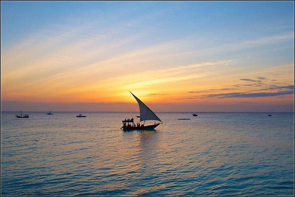 Stone town sunset dhow cruise