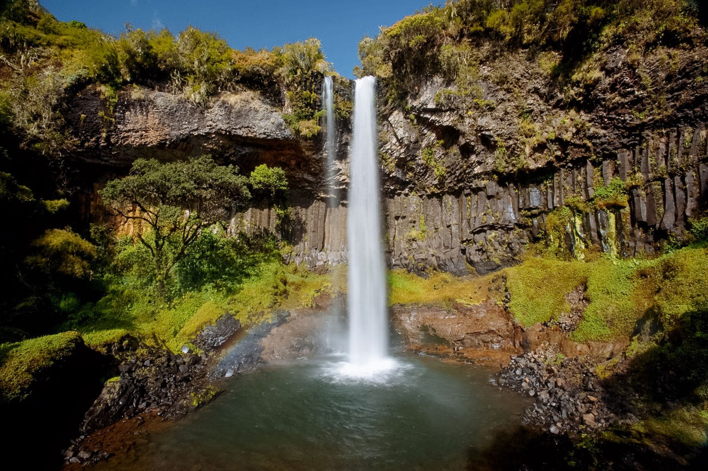 Aberdare National Park waterfall