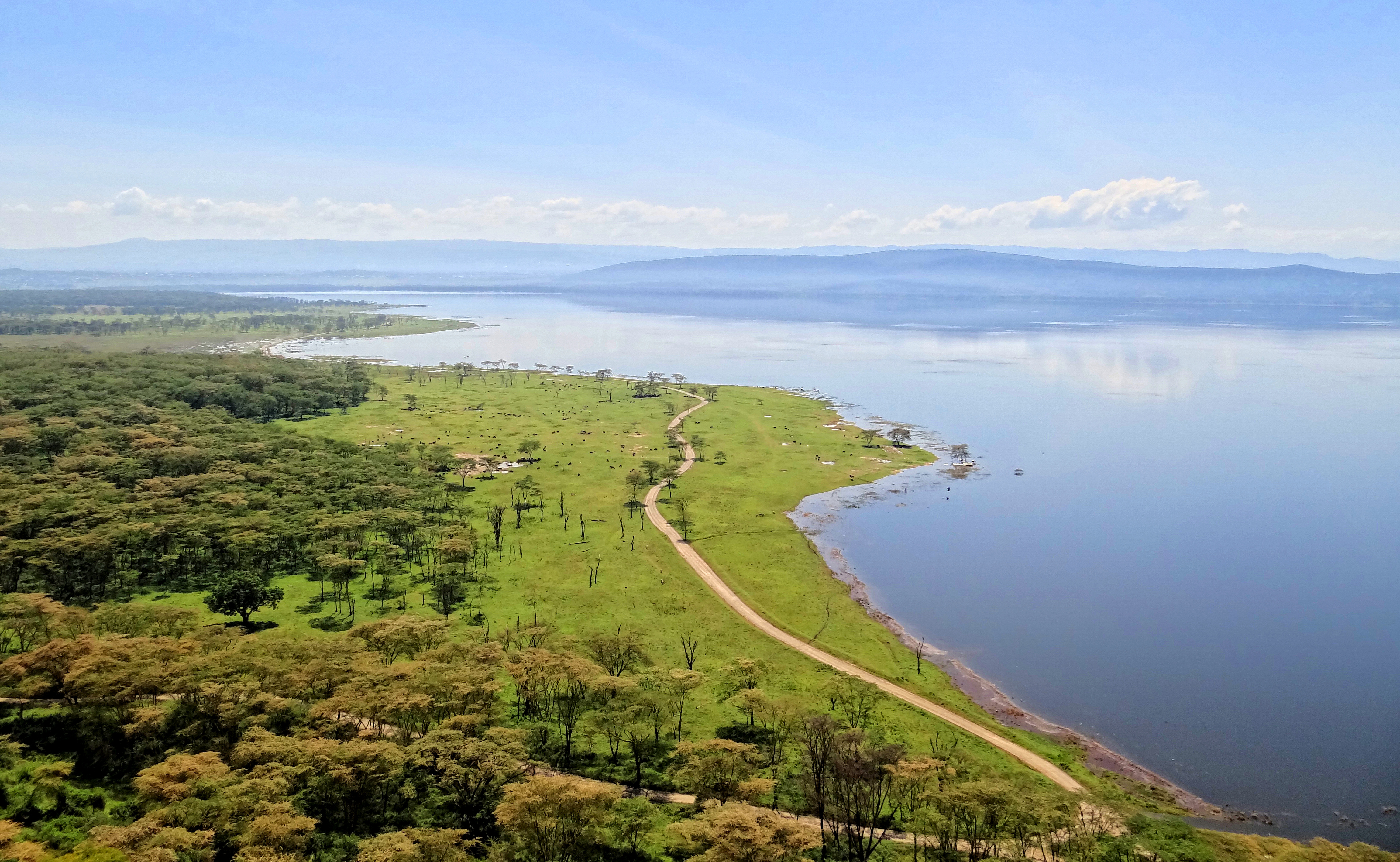 Lake Nakuru Baboon Hill View