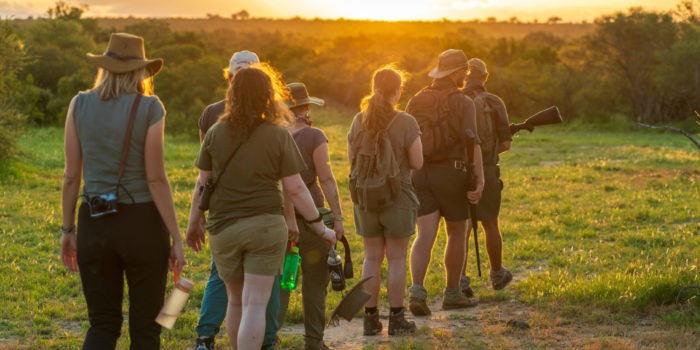 Walking safari Selous Game Reserve